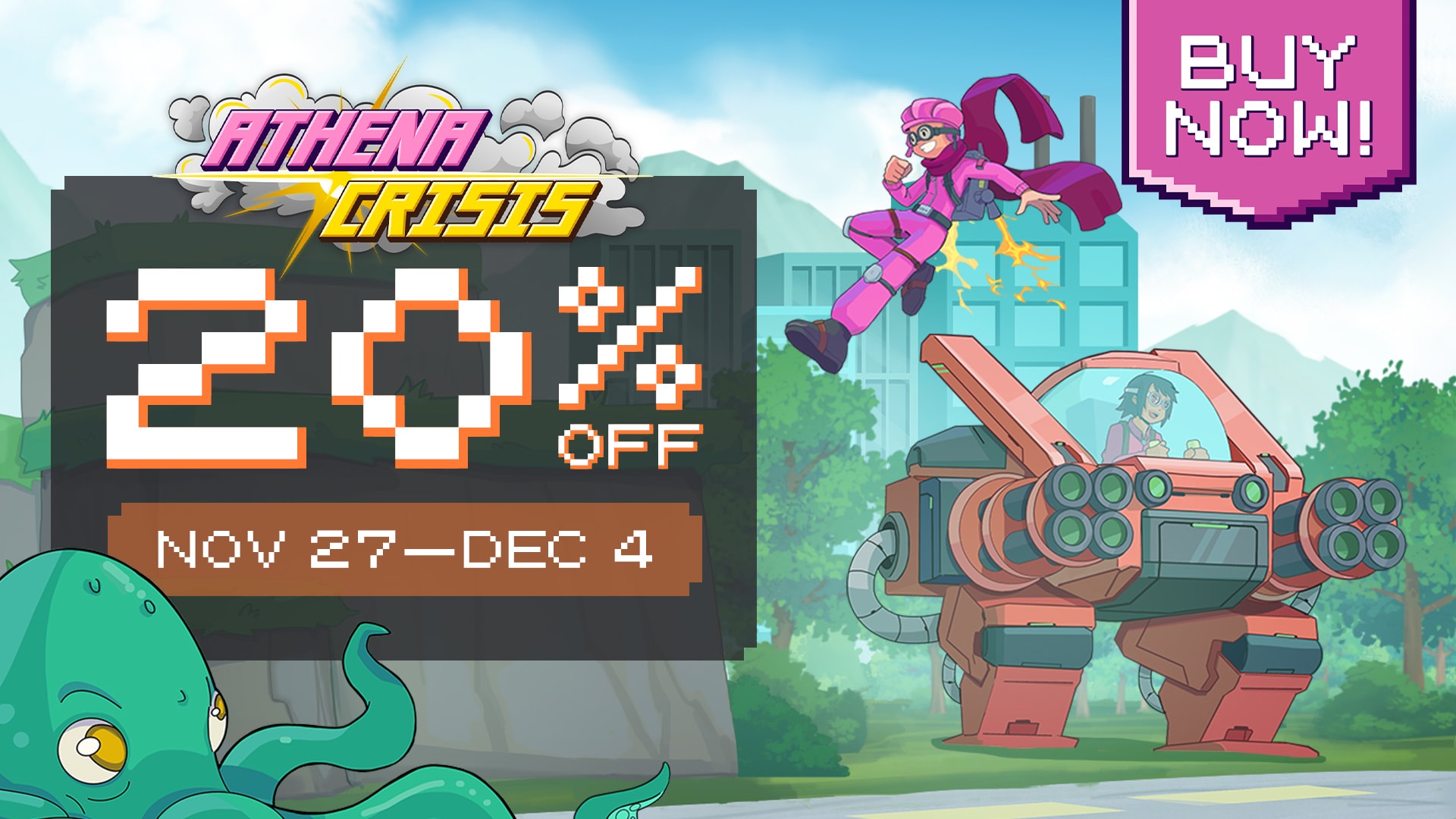 Athena Crisis Autumn Sale - 20% Off