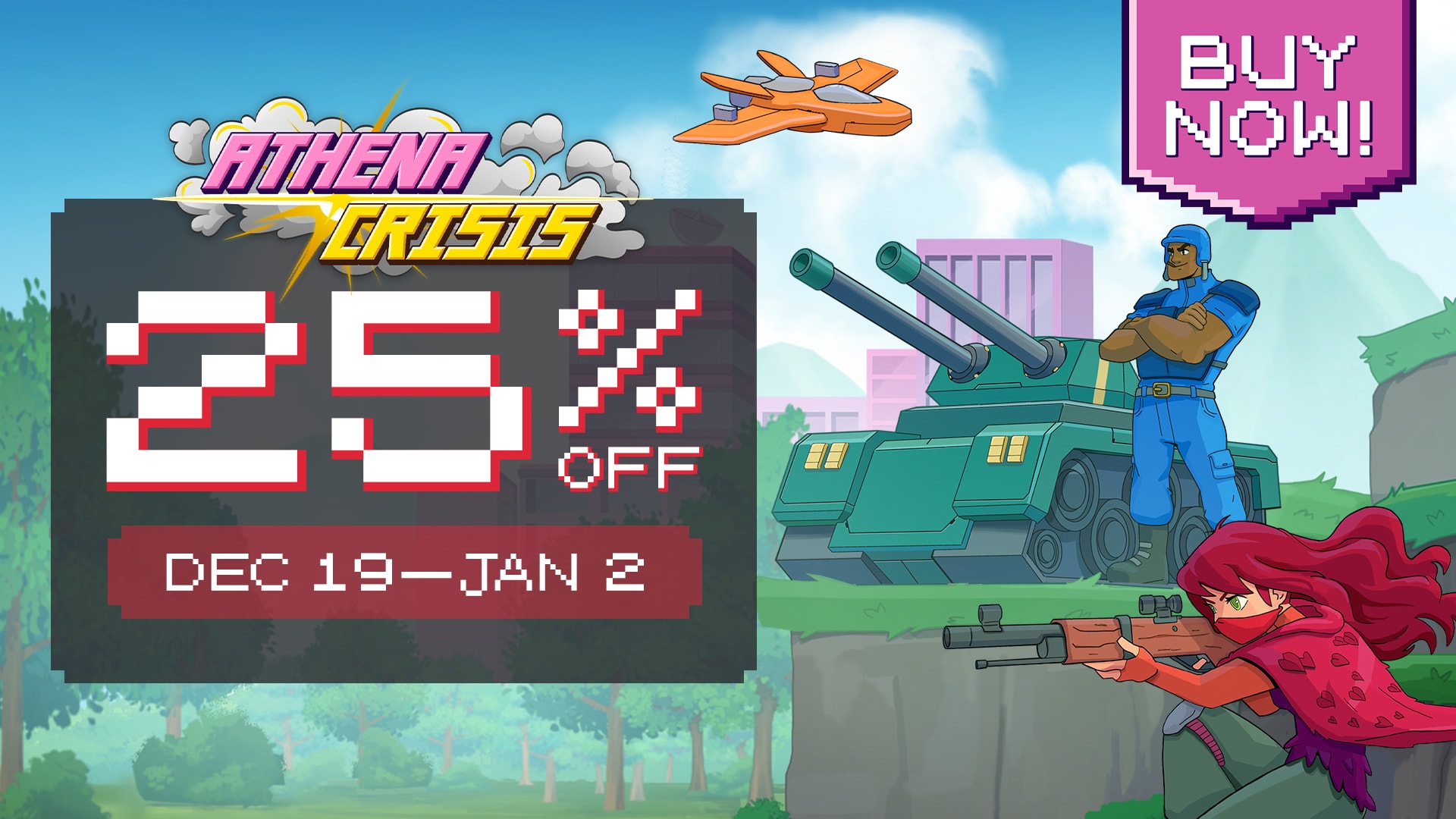 Athena Crisis Winter Sale - 25% Off